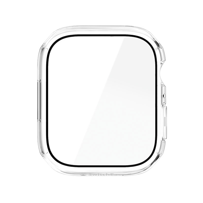 Nude Tempered Glass Hybrid Case For 45mm Apple Watch 9 8 7