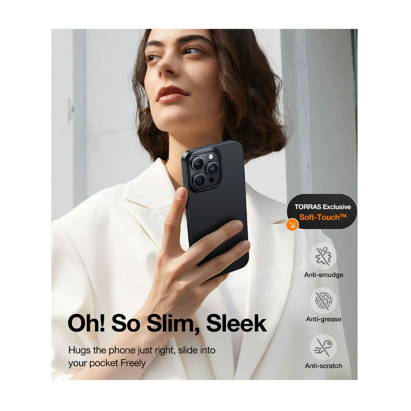 Torras Origin Fit-Mag Series Case for iPhone 15 Pro Max