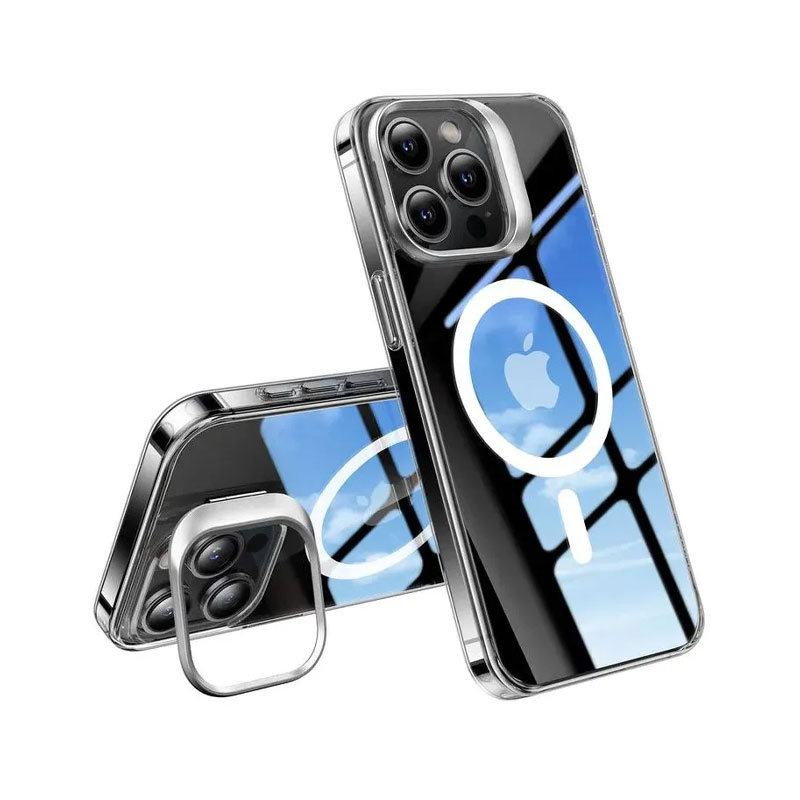 Torras Upro Lstand Clear Case for iPhone 15 Pro Max