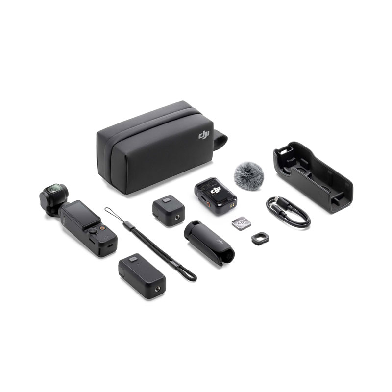 DJI Osmo Pocket 3 Creator Combo Gimbal Stabilizer Action Camera