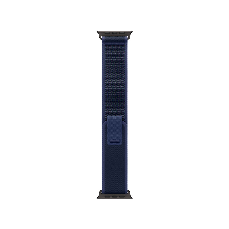 Apple 49mm Trail Loop Black Titanium Finish Watch Strap M/L