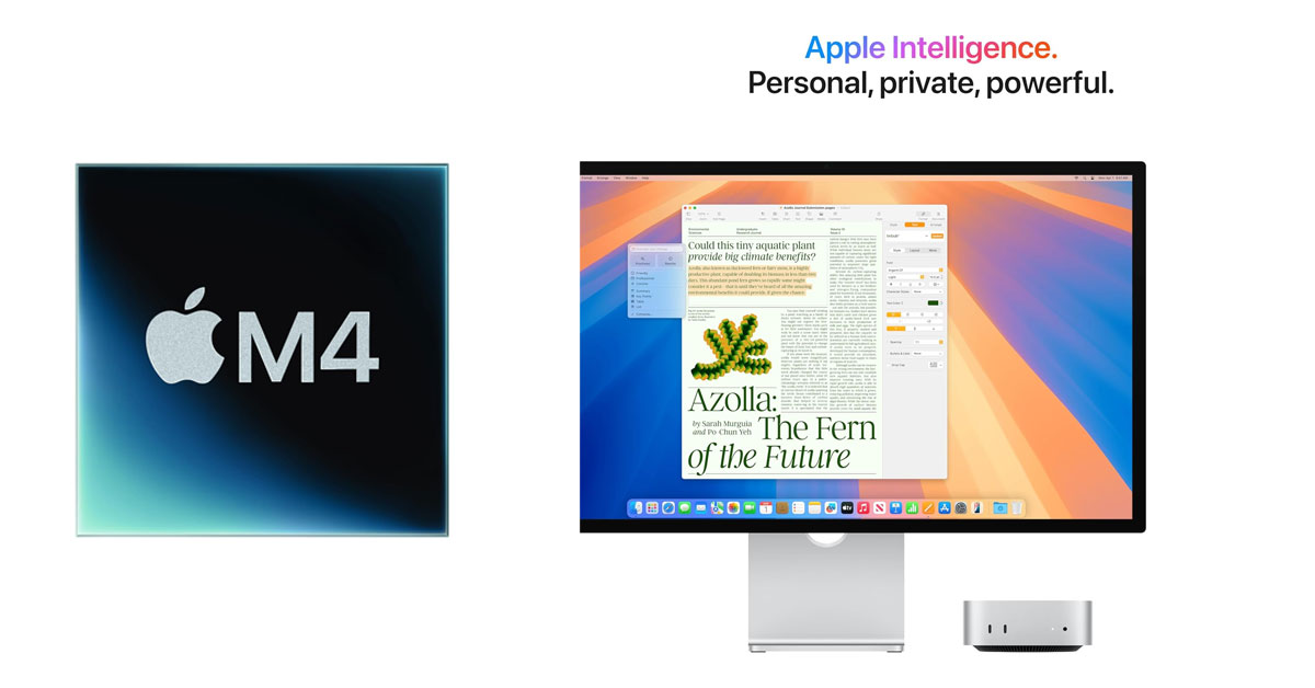 Apple Mac Mini M4 Chip 16/512GB Silver (10C CPU 10C GPU)