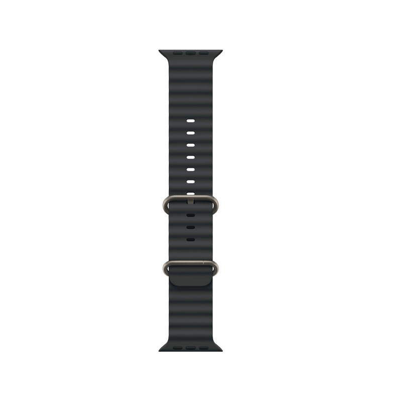 Apple Watch Strap 49mm Ocean Band Natural Titanium Finish
