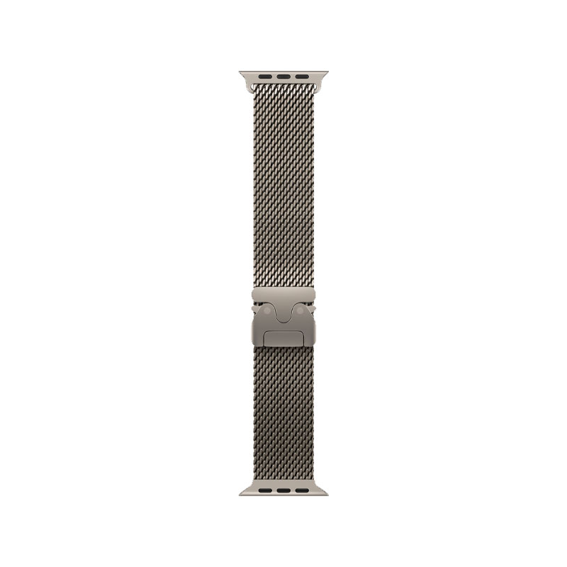 Apple Watch Ultra 3 Titanium Milanese Loop