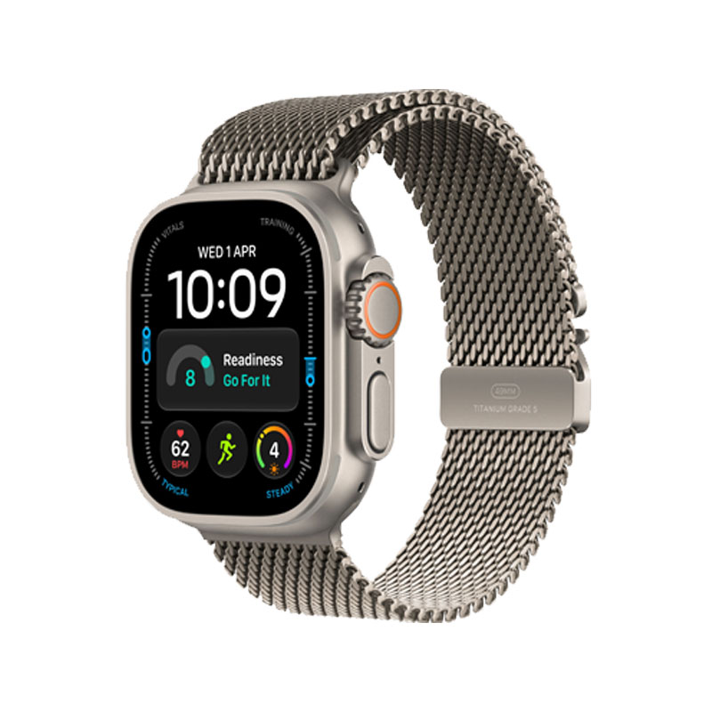 Apple Watch Ultra 4 Titanium Milanese Loop
