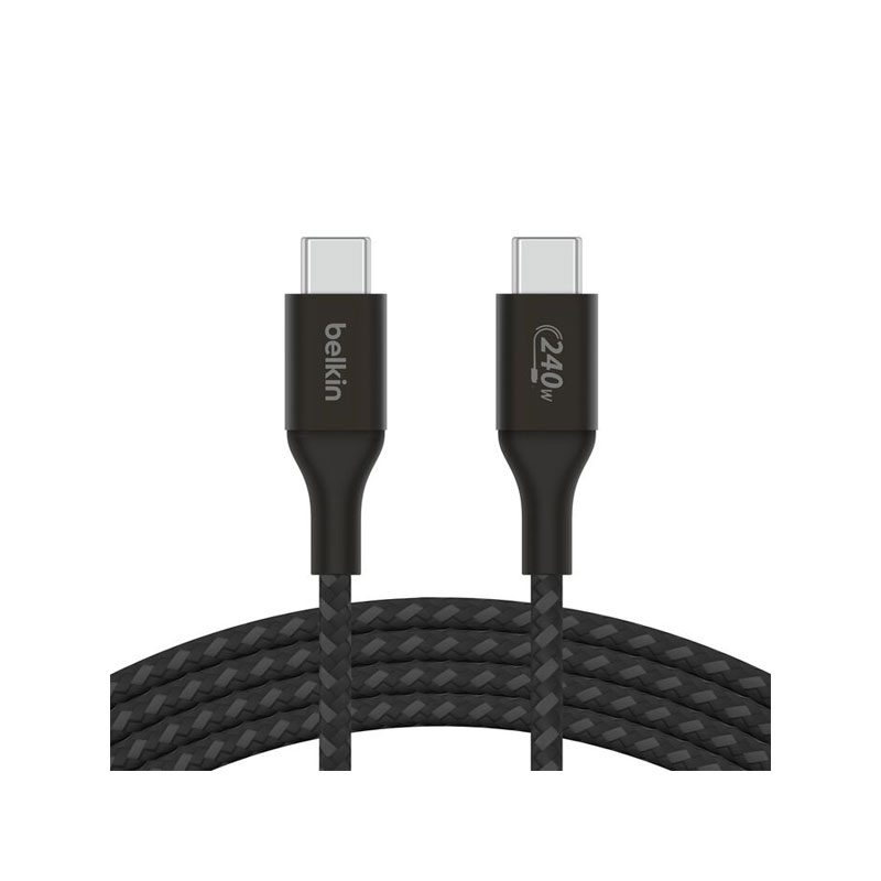 Belkin 240W USB-C to USB-C Braided Cable (2 Meter)