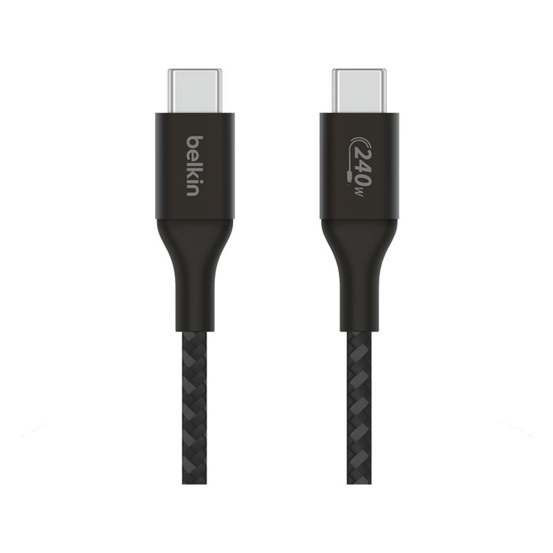 Belkin 240W USB-C to USB-C Braided Cable (2 Meter)