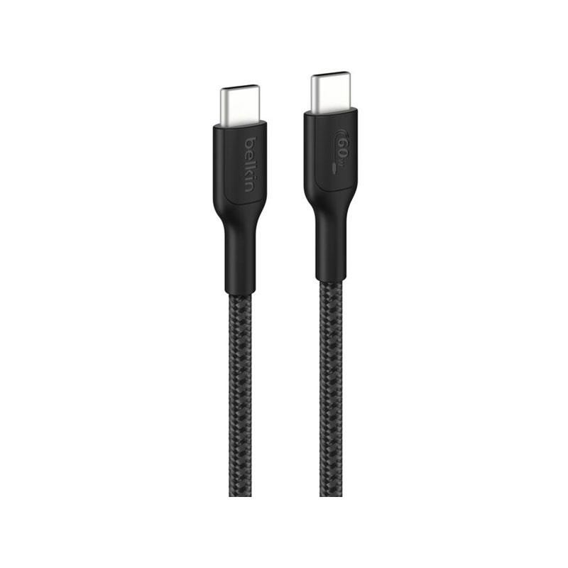 Belkin 60W USB-C to USB-C Braided Cable (1 Meter)