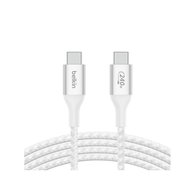 Belkin 240W USB-C to USB-C Braided Cable (2 Meter)