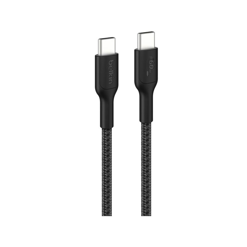 Belkin Braided 60W USB-C to USB-C Cable 2M