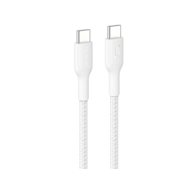 Belkin Braided 60W USB-C to USB-C Cable 2M