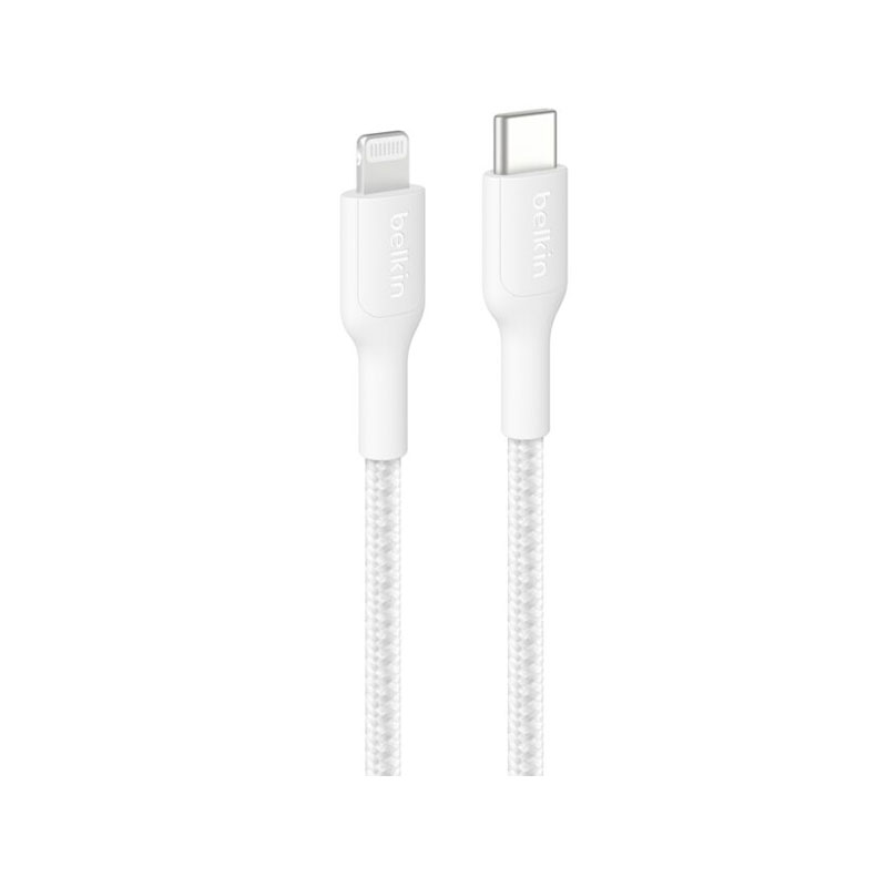Belkin USB-C Braided Cable with Lightning Connector (2 Meter)