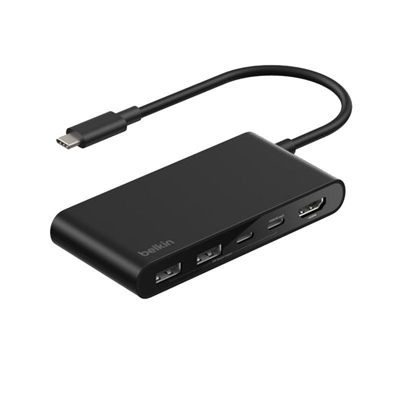 Belkin 5-Port USB-C Hub with Dual USB-C Ports