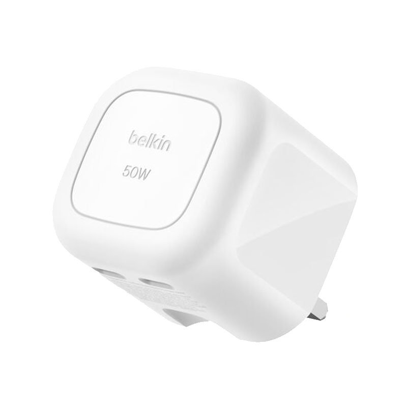 Belkin 50W Dual USB-C GaN Wall Charger