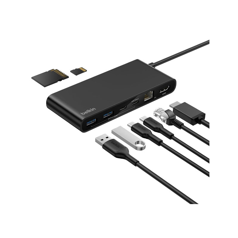 Belkin 8-Port USB-C Hub with 2.5Gb Ethernet