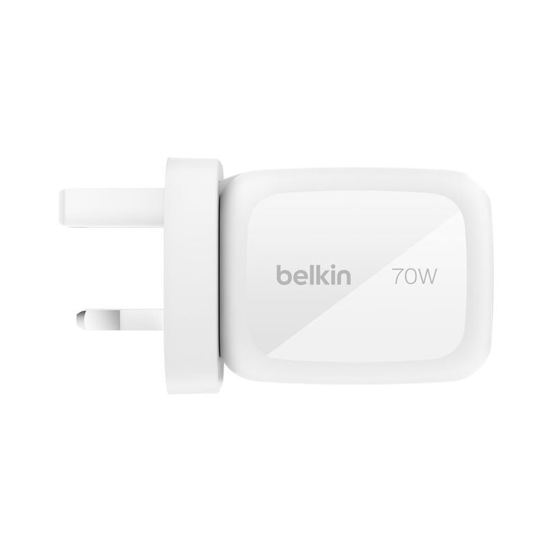 Belkin BoostCharge Pro 70W 3-Port GaN Wall Charger (International Plug)