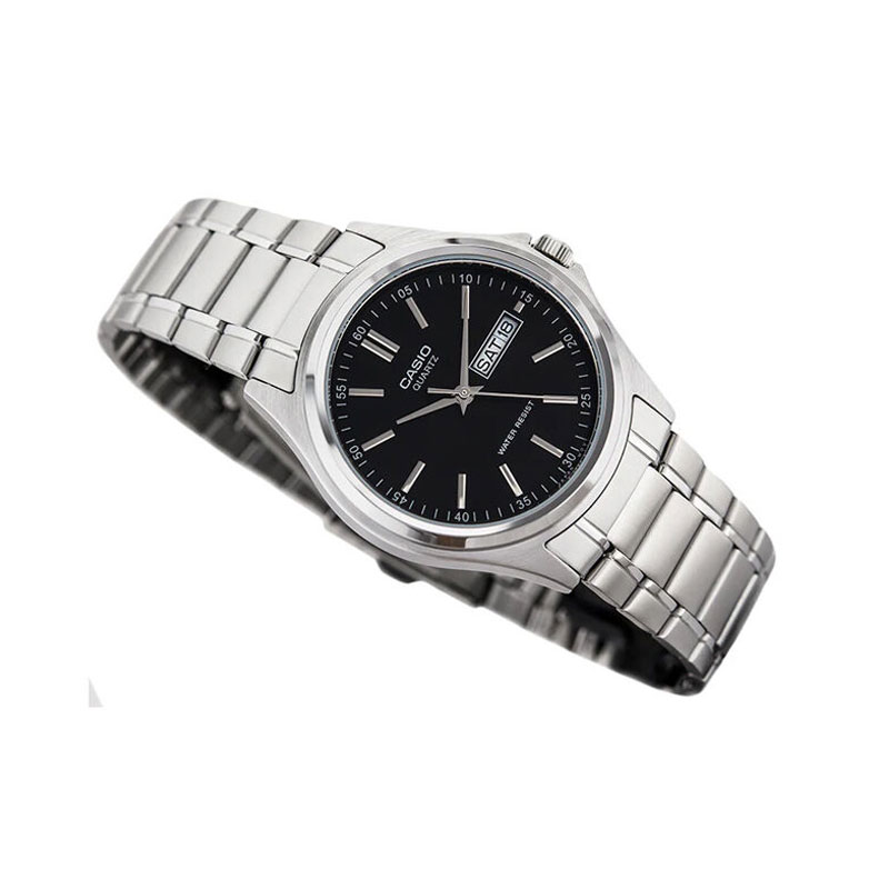 Casio Enticer Day Date Chain Watch for Men (MTP-1239D-1ADF)