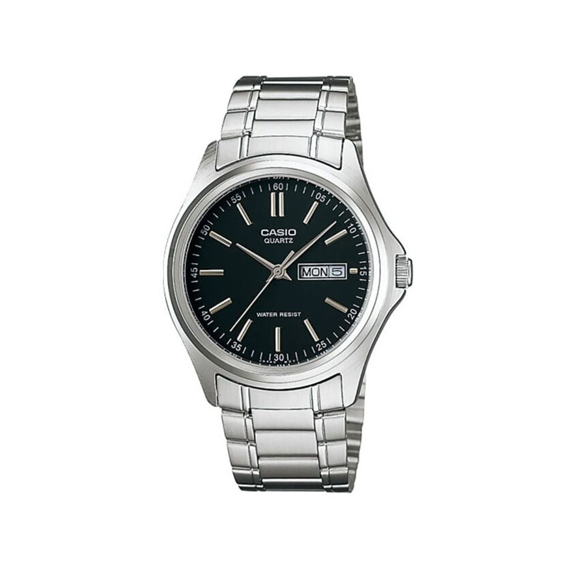 Casio Enticer Day Date Chain Watch for Men (MTP-1239D-1ADF)