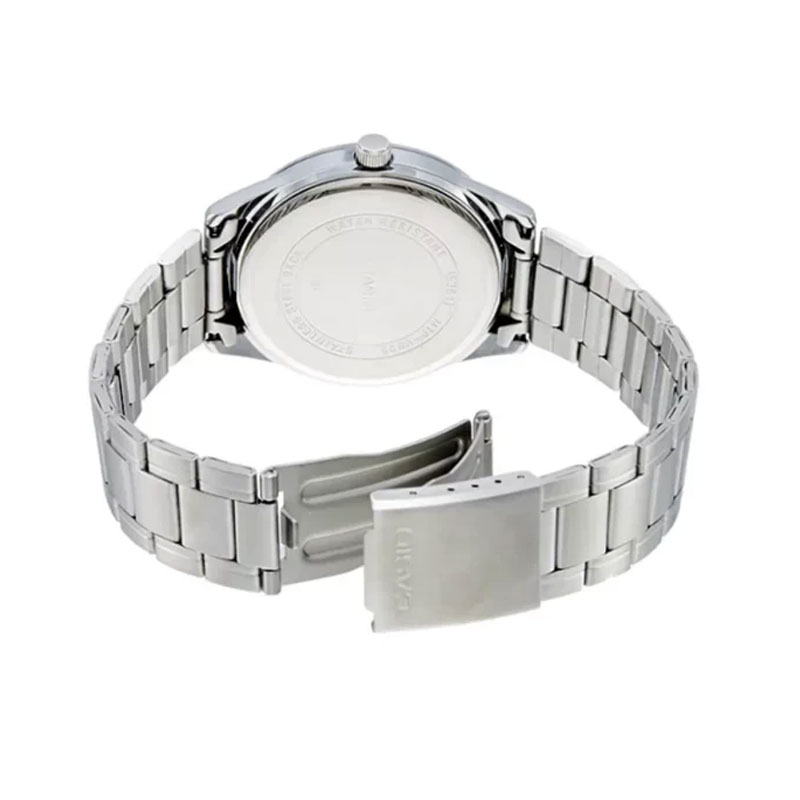 Casio Enticer MTP-V005D-1BUDF Black Dial Analog Men's Watch