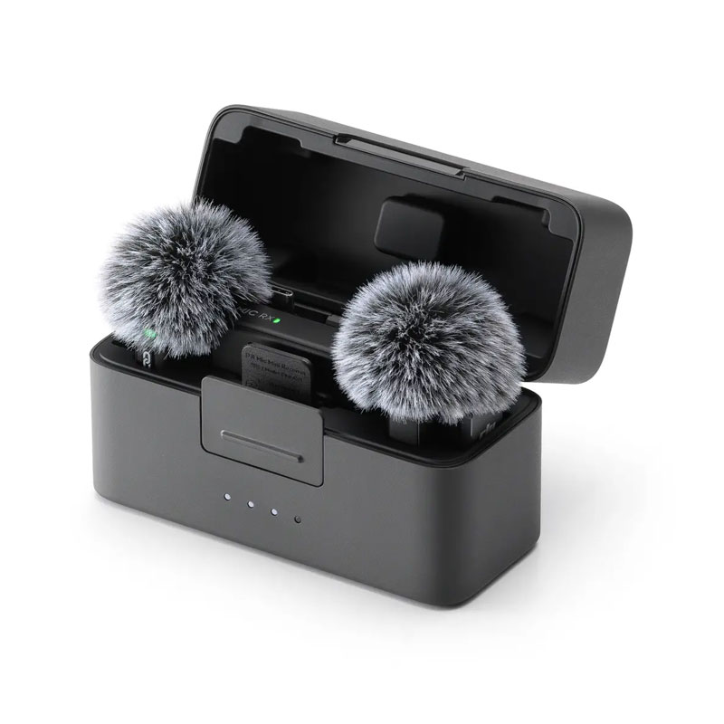 DJI Mic Mini Wireless Microphone System (2 TX + 1 RX + Charging Case)