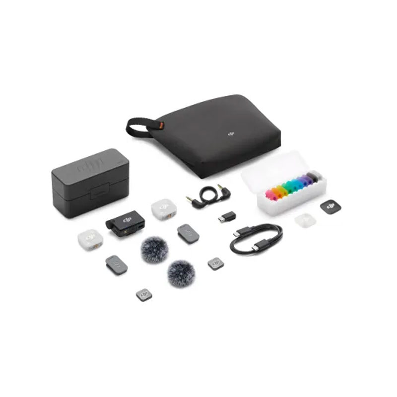DJI Mic Mini 2 (2 TX + 1 RX + Charging Case)