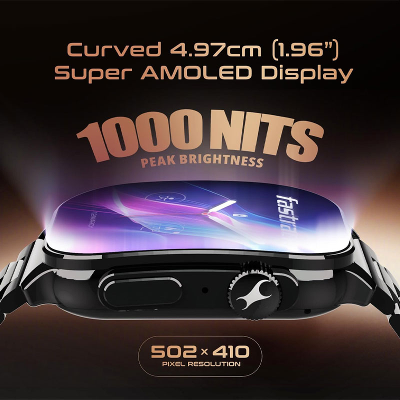 Fastrack Horizon S1 1.96" AMOLED Smart Watch