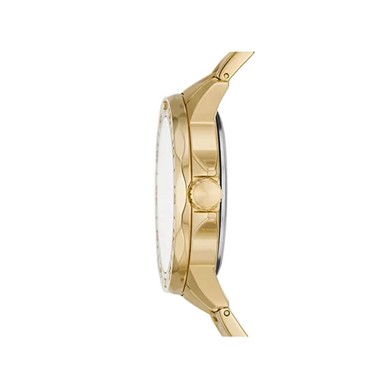 Fossil Bannon Automatic Gold-Tone Stainless Steel Men's Watch (BQ2680)