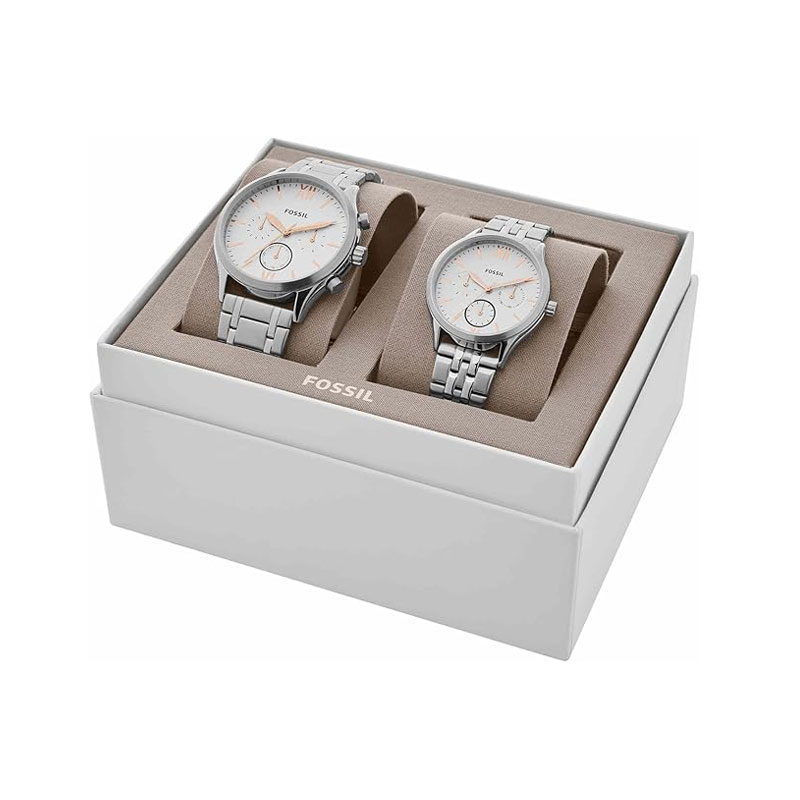 Fossil BQ2468SET His and Her Fenmore Couple Watch