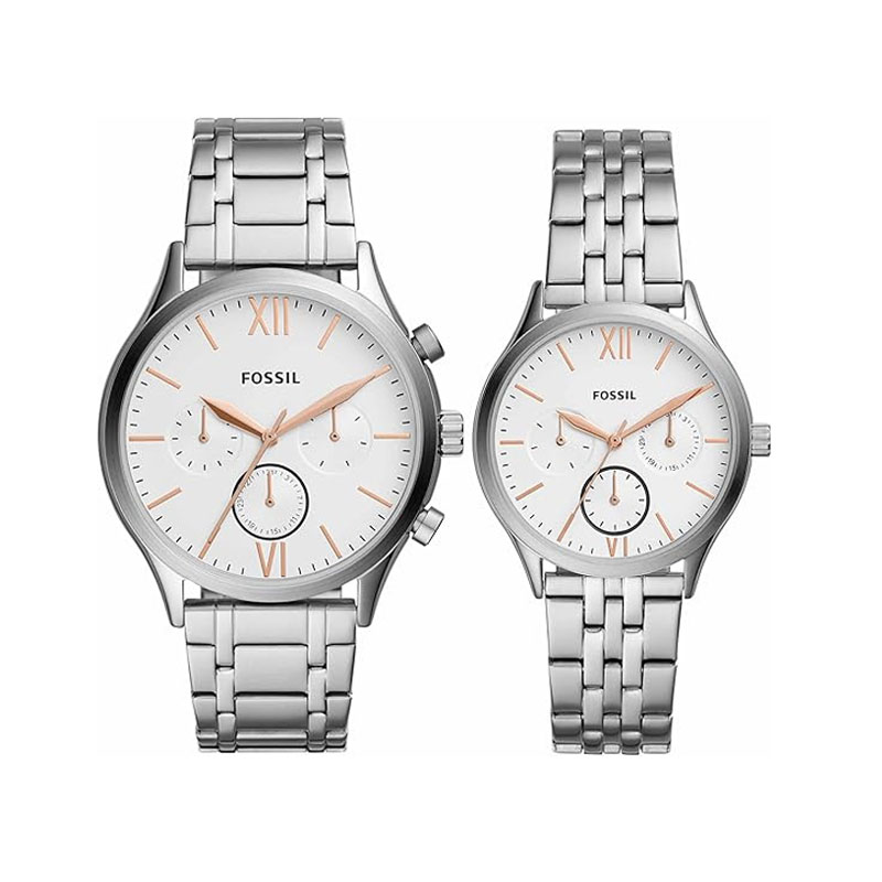 Fossil BQ2468SET His and Her Fenmore Couple Watch