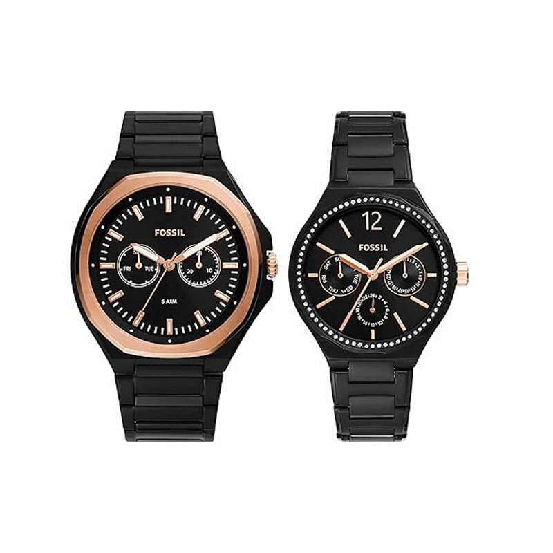 Fossil BQ2645SET His and Her Couple Watch