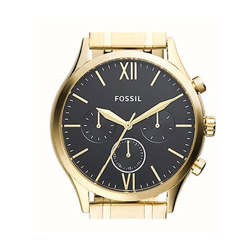 Fossil Fenmore Midsize Gold-Tone Men’s Watch (BQ2366)