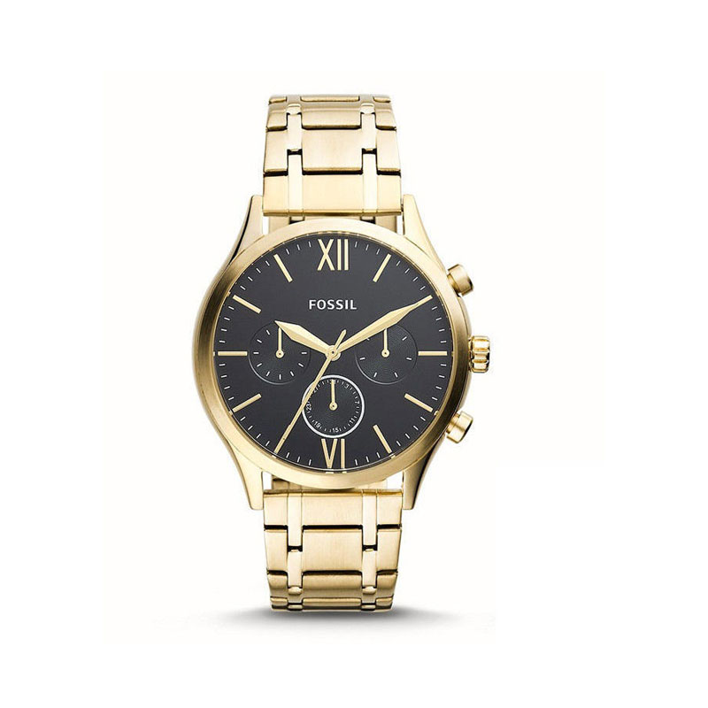 Fossil Fenmore Midsize Gold-Tone Men’s Watch (BQ2366)