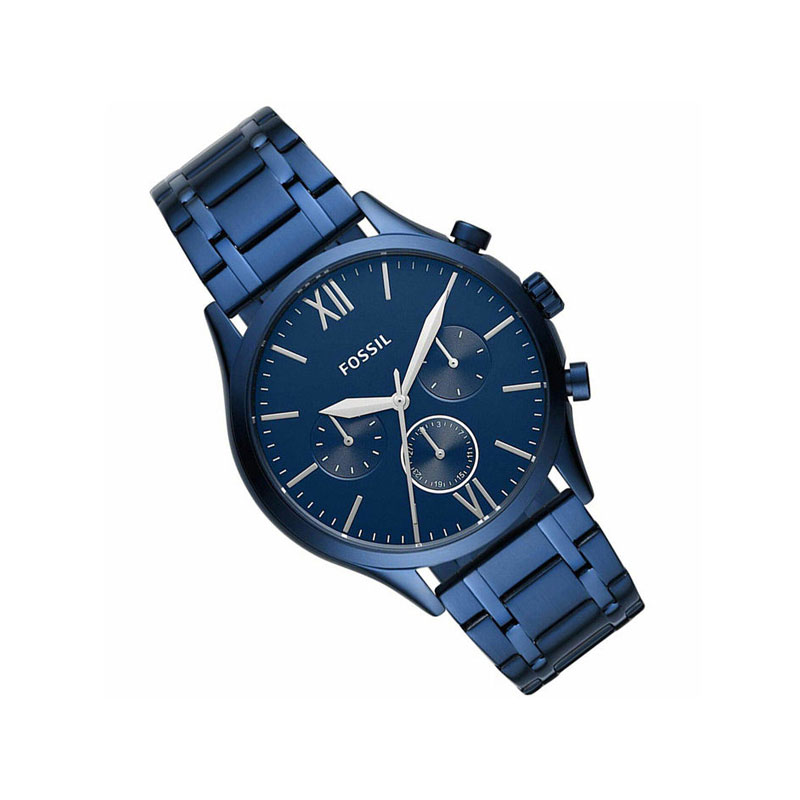 Fossil Fenmore Midsize Multifunction Navy Men's Watch (BQ2403)