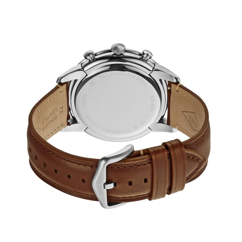 Fossil FS5967SET Townsman Men's Wrist Watch with Bracelet Set