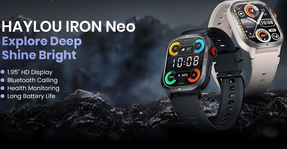 Haylou IRON Neo Smart Watch Price in Bangladesh | Gadget & Gear