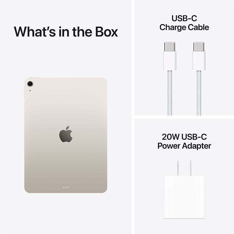 iPad Air 13" WiFi M3 Chip 128GB Starlight