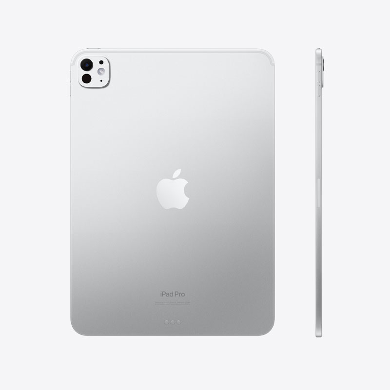 iPad Pro 11" WiFi + Cellular M4 Chip 256GB Silver with Standard Glass