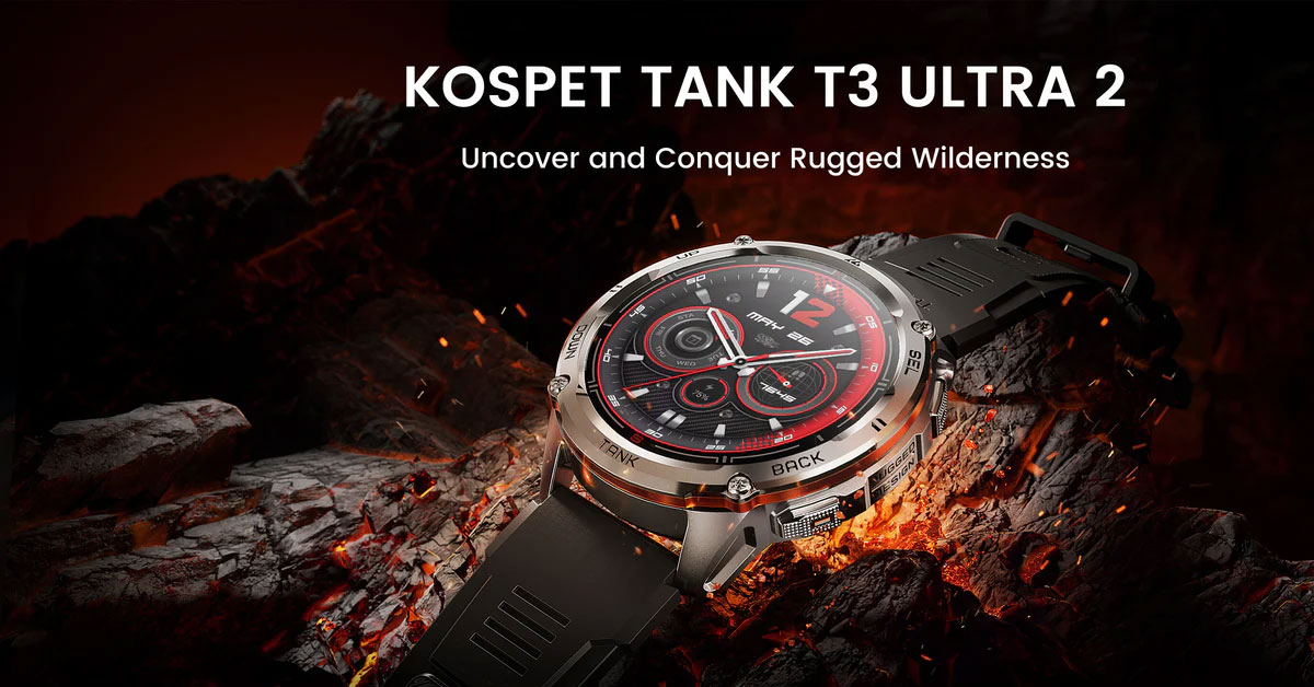 Kospet TANK T3 ULTRA Smart Watch Price in Bangladesh Gadget Gear