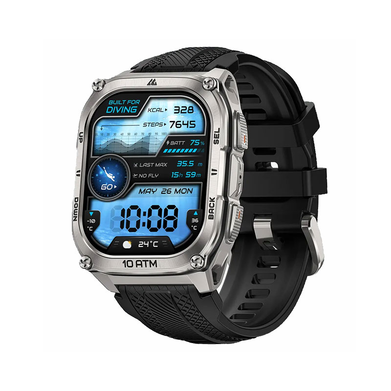 Kospet Tank M4 1.96" Amoled Display Smart Watch