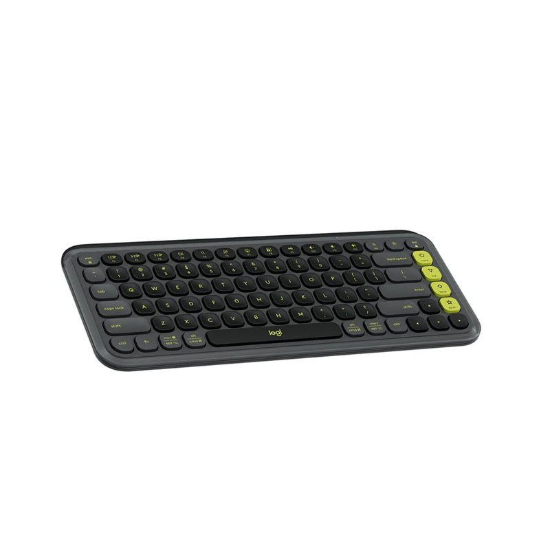 Logitech POP Icon Keys Bluetooth Wireless Keyboard with customizable Action Keys