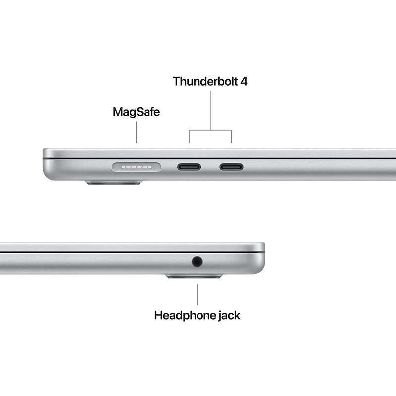 MacBook Air 15" M4 Chip 16/256GB Silver (10C CPU 10C GPU)