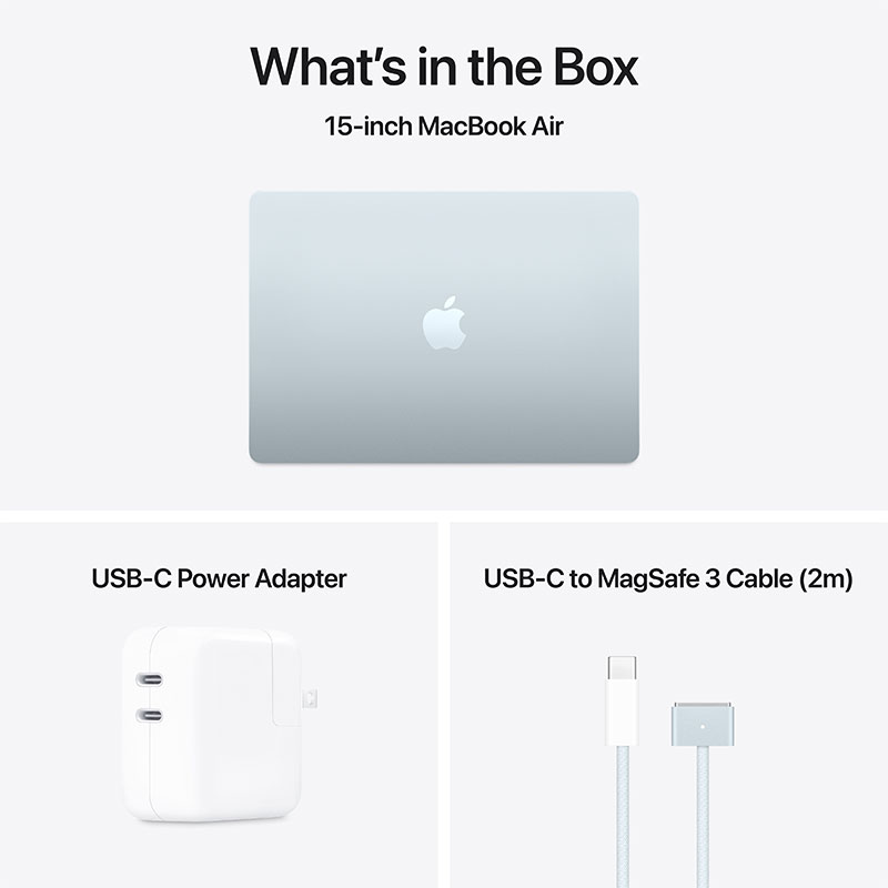 MacBook Air 15" M4 Chip 24/512GB Sky Blue (10C CPU 10C GPU)