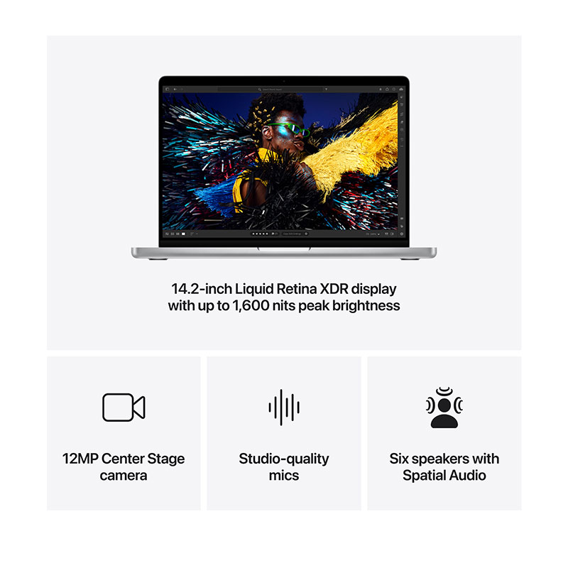 MacBook Pro 14" M4 Chip 16GB/1TB Silver (10C CPU 10C GPU)