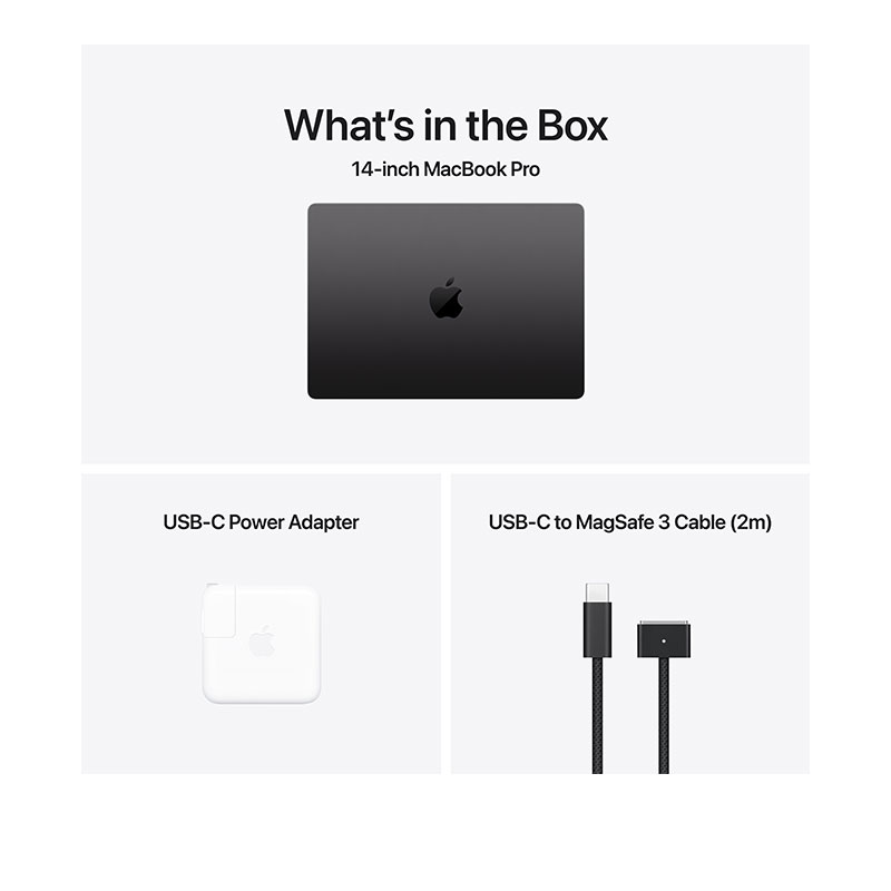 MacBook Pro 14" M4 Chip 16/512GB Space Black (10C CPU 10C GPU)