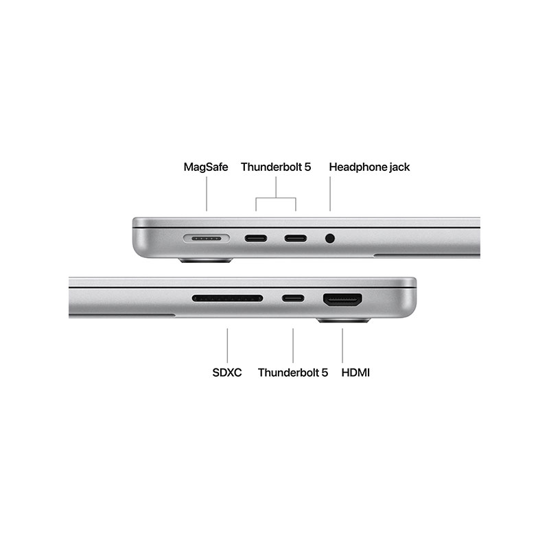 MacBook Pro 14" M4 Pro Chip 24/512GB Silver (12C CPU 16C GPU)