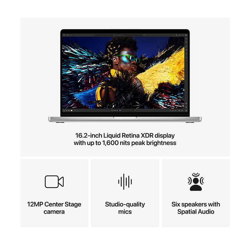 MacBook Pro 16" M4 Max Chip 36GB/1TB Silver (14C CPU 32C GPU)