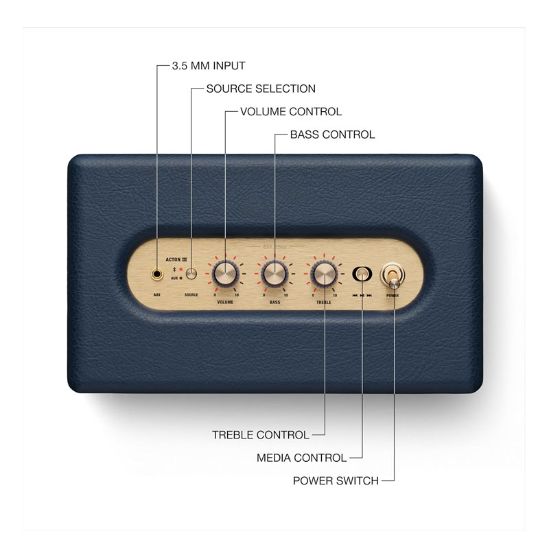 Marshall Acton III Portable BT Speaker