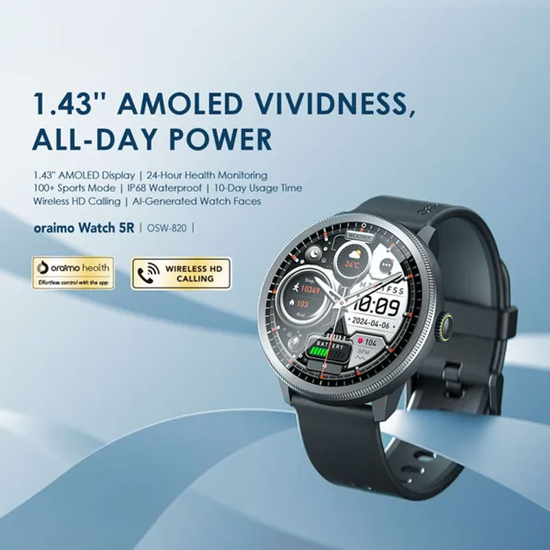 Oraimo Watch 5R Smart Watch (OSW-820)