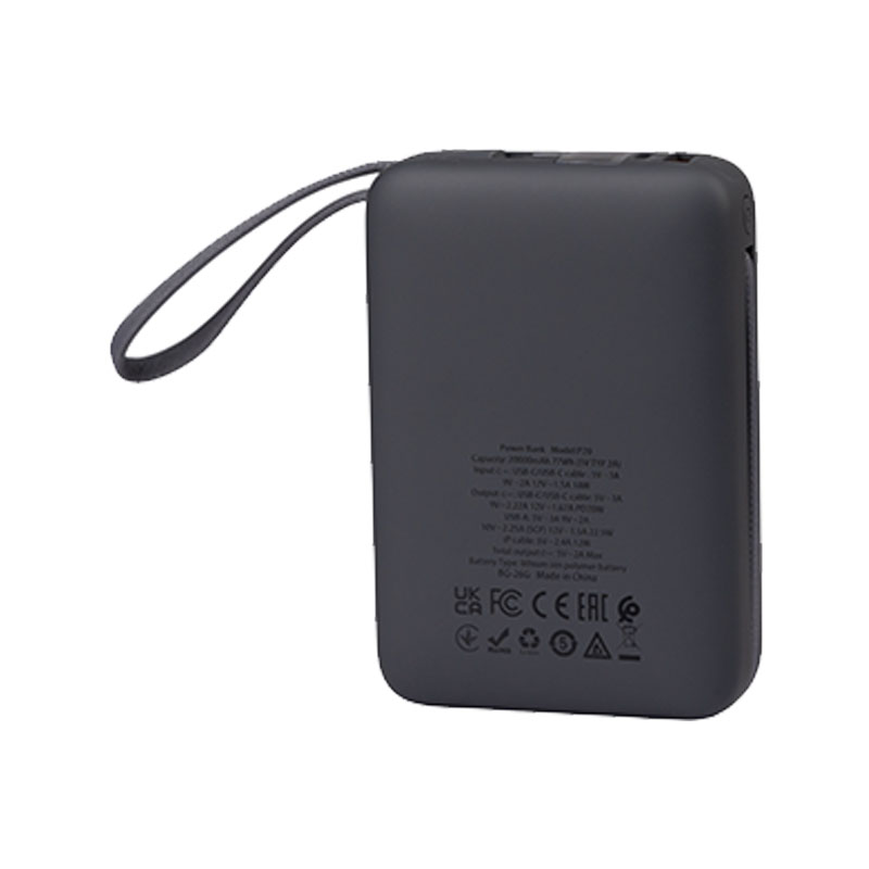 OTTO P20 20000mAh Power Bank With USB-C & iP Cable