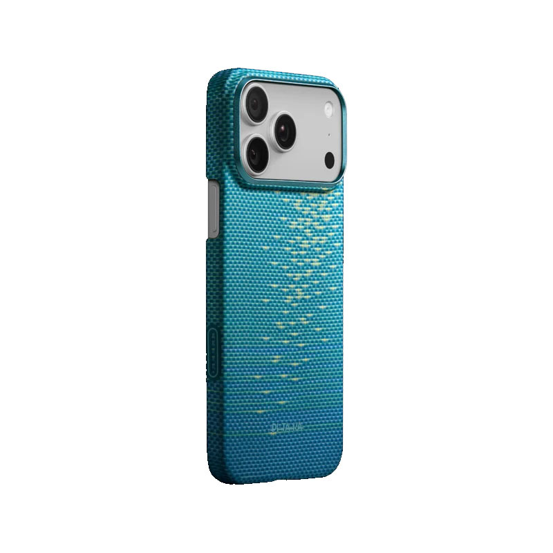 PITAKA Ultra-Slim Lucid Blue Case for iPhone 17 Pro Max